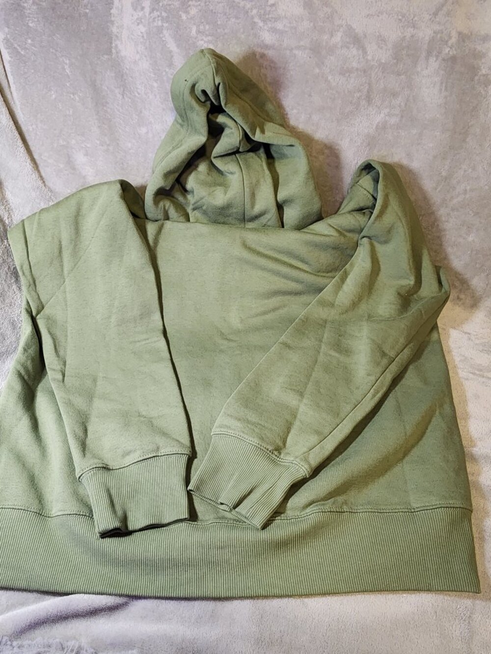 *NWT* Men's Olive Green Large Goodfellow Zipper Hoodie - Picture 12 of 16